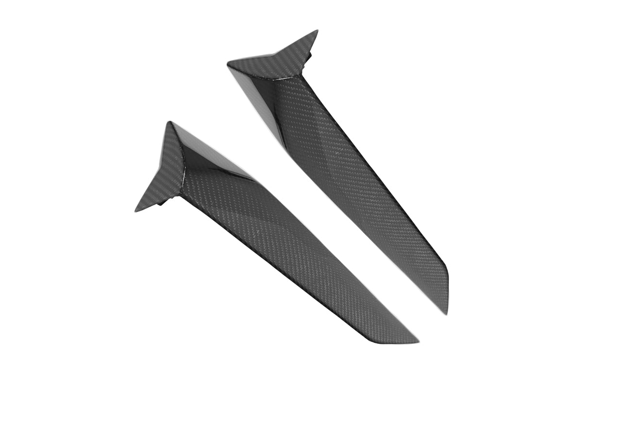 2020+ Corvette C8 CARBON FIBER Replacement Side Fender Vent Door GARNISH (PAIR)