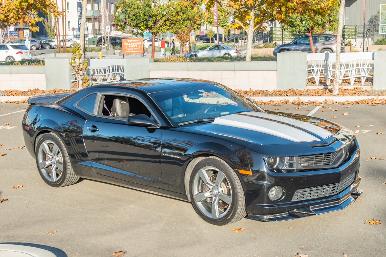 2010-2013 Camaro SS TL1 Style CARBON FIBER Front Bumper Lower Lip Splitter  Ground Effects