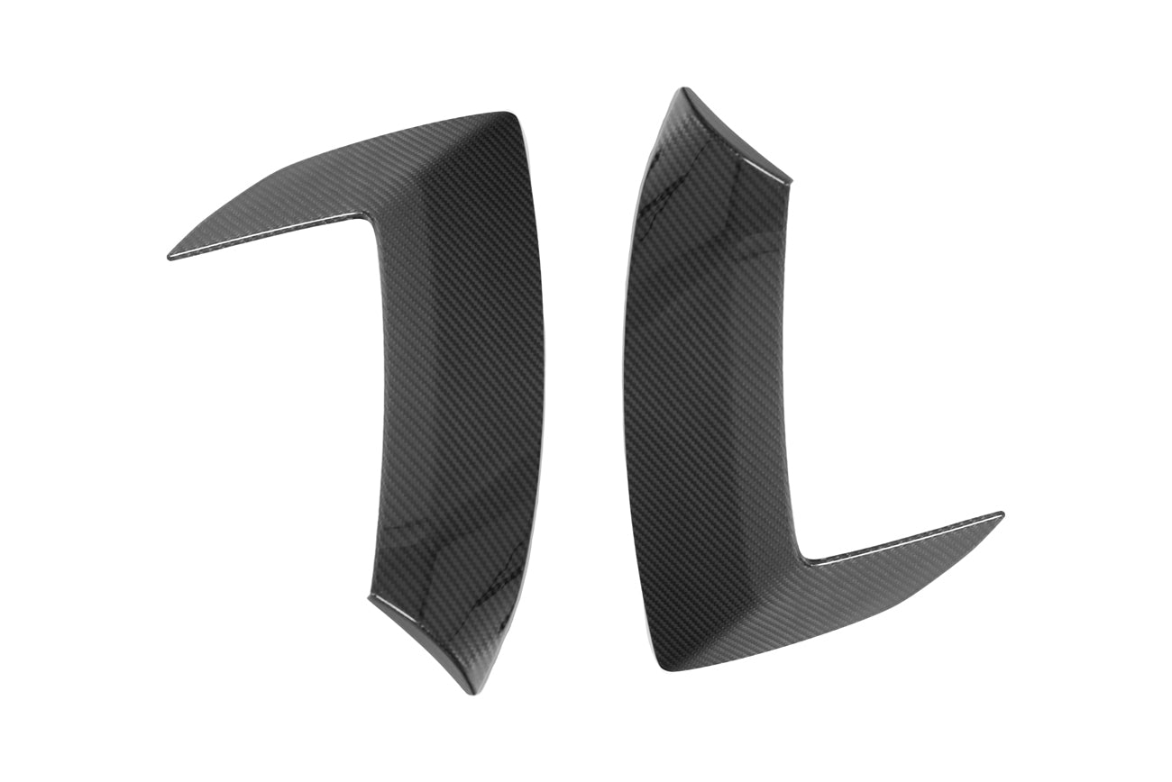 2020+ Corvette C8 CARBON FIBER Replacement Side Fender Vent Door GARNISH (PAIR)