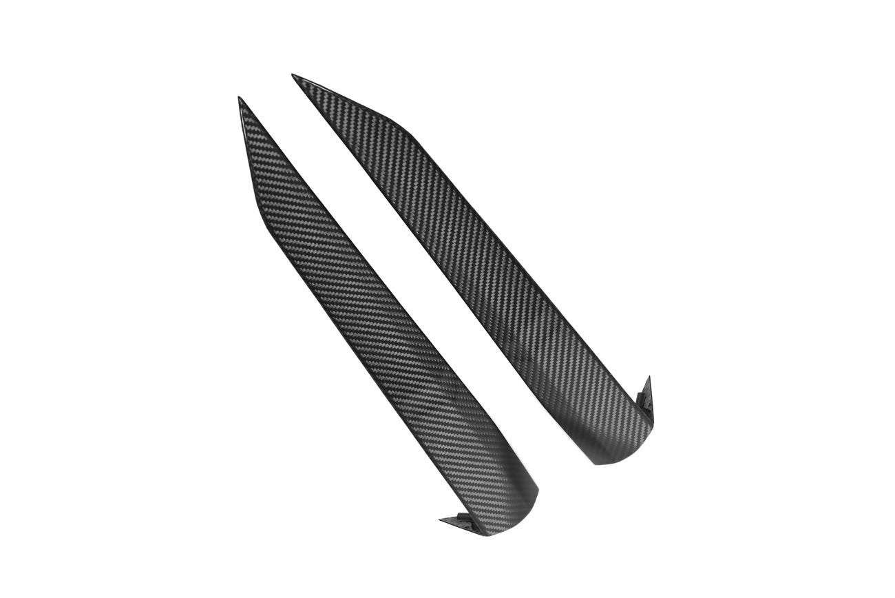 2020+ Corvette C8 CARBON FIBER Replacement Side Fender Vent Door GARNISH (PAIR)