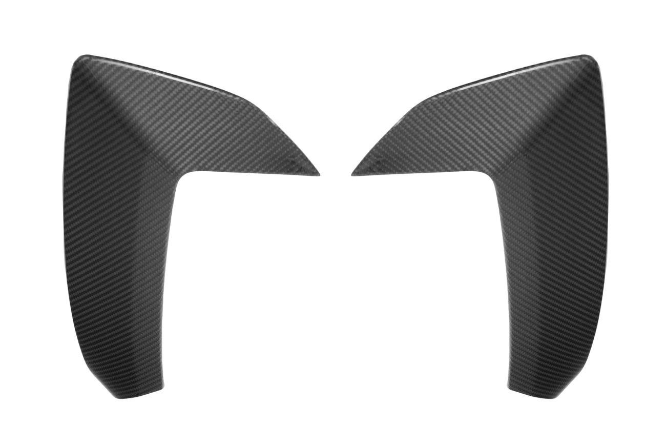 2020+ Corvette C8 CARBON FIBER Replacement Side Fender Vent Door Scoop Pair