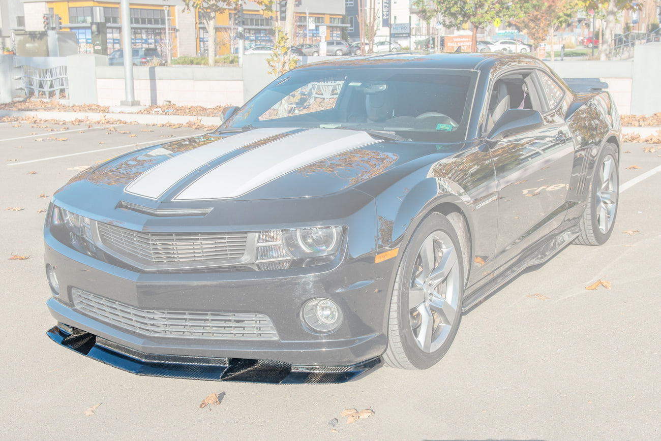 2010-2013 Camaro SS TL1 Style CARBON FIBER Front Bumper Lower Lip Splitter  Ground Effects