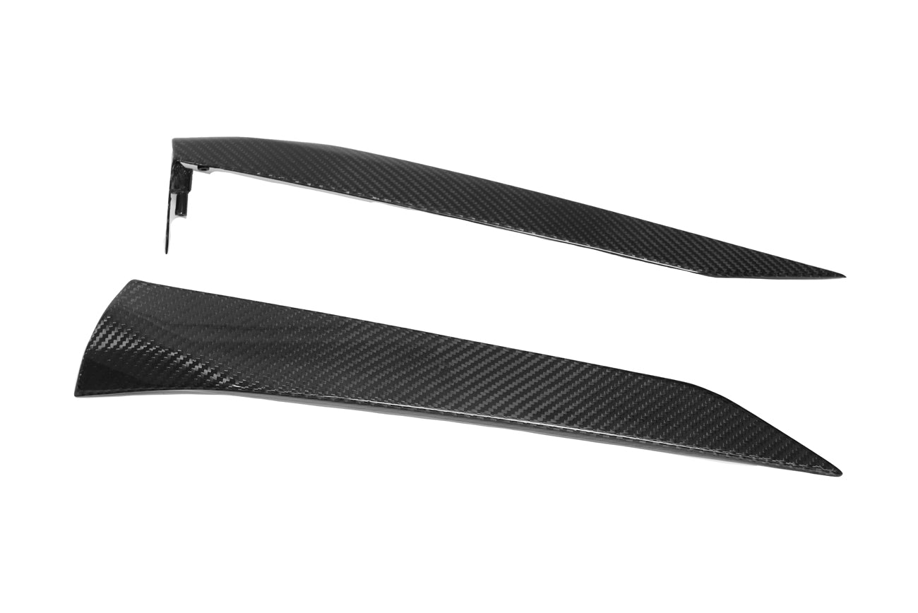 2020+ Corvette C8 CARBON FIBER Replacement Side Fender Vent Door GARNISH (PAIR)