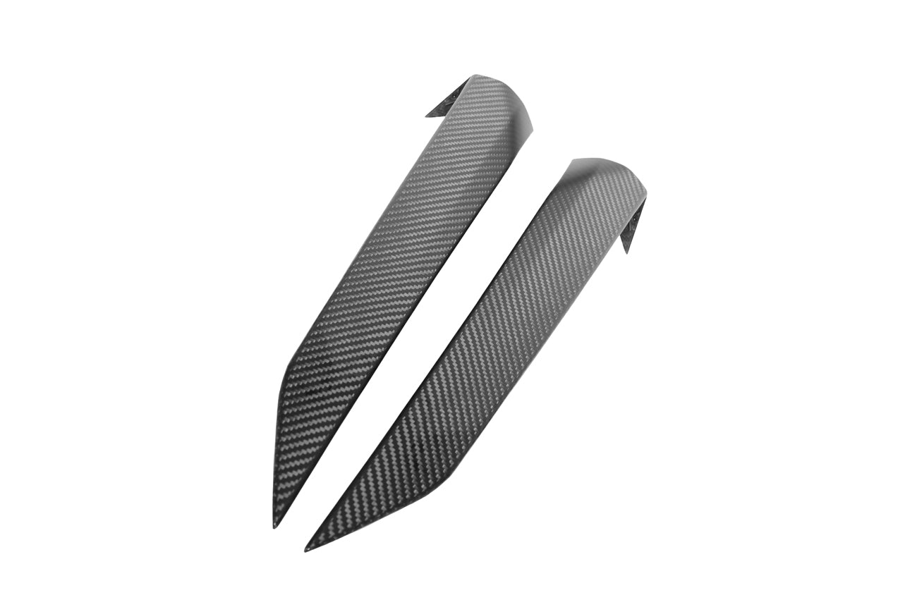 2020+ Corvette C8 CARBON FIBER Replacement Side Fender Vent Door GARNISH (PAIR)