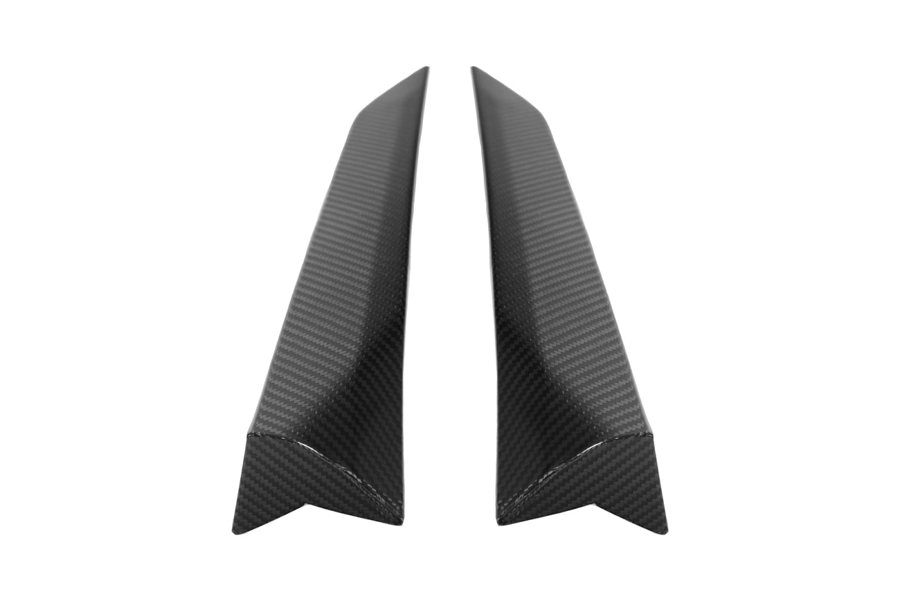 2020+ Corvette C8 CARBON FIBER Replacement Side Fender Vent Door GARNISH (PAIR)