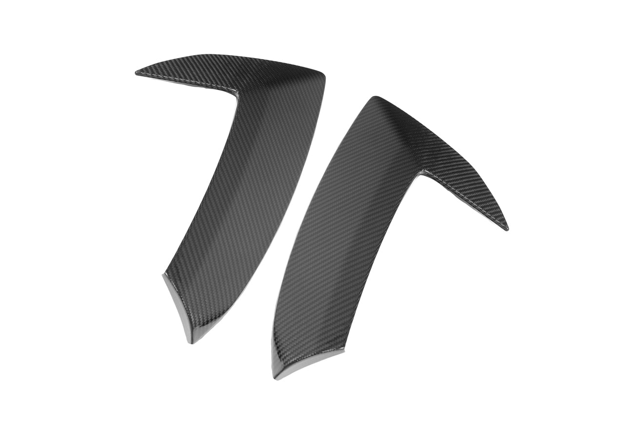 2020+ Corvette C8 CARBON FIBER Replacement Side Fender Vent Door Scoop Pair