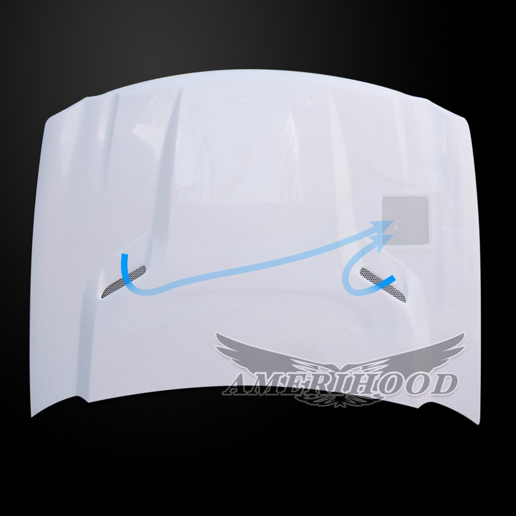 CLG Style Functional Ram Air Hood For Jeep Grand Cherokee 2005-2010