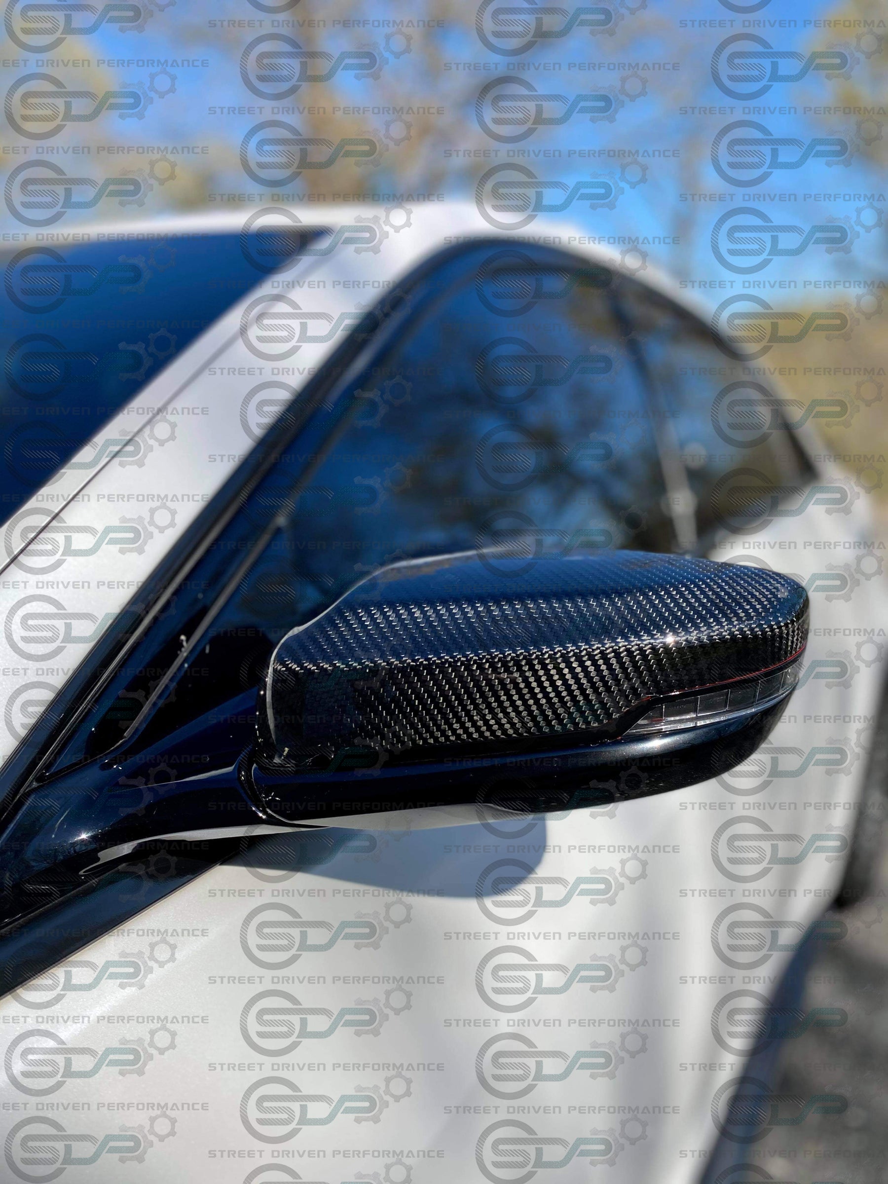 2016-2022 Cadillac CT6 - Carbon Fiber Mirror Covers