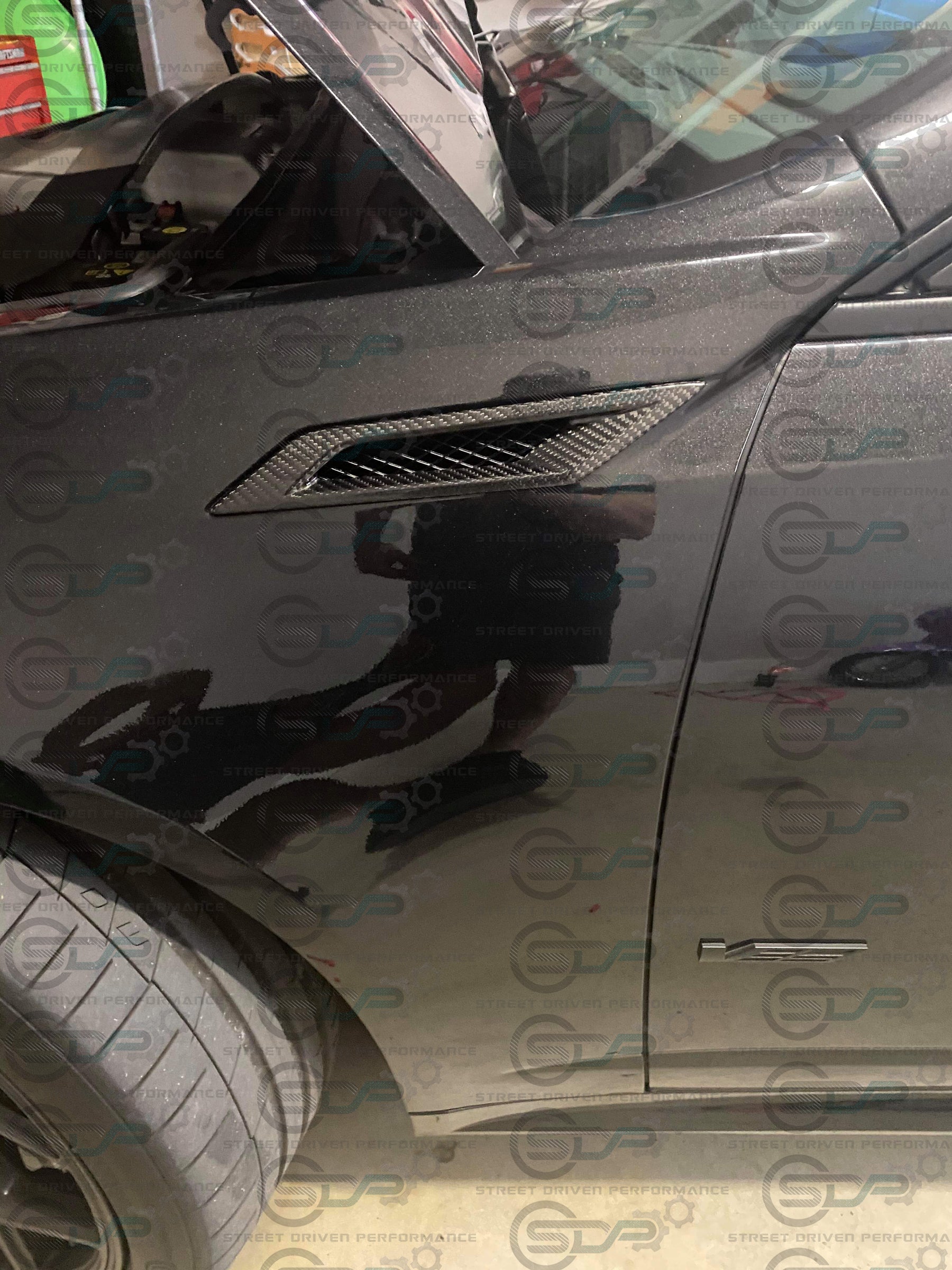 2009-2015 CTS-V V2 - Carbon Fiber Fender Vents