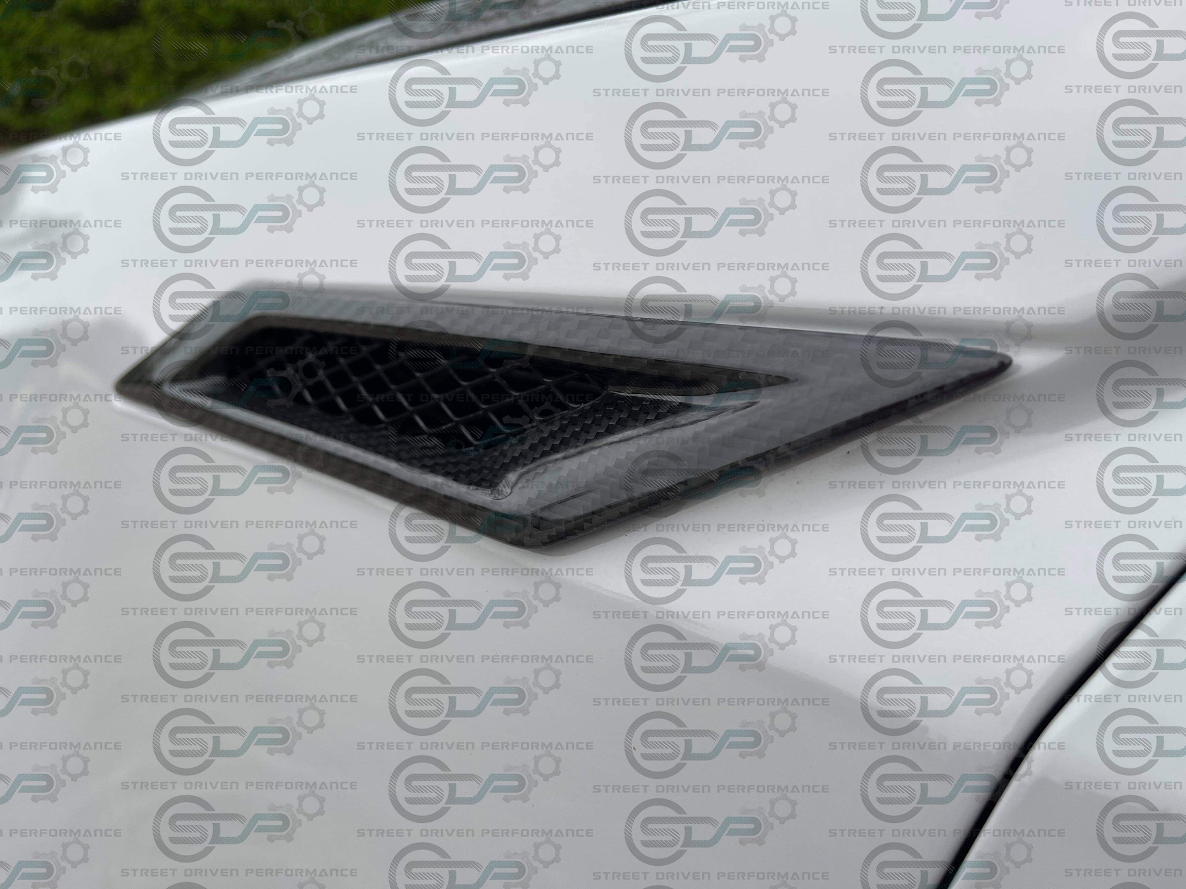 2009-2015 CTS-V V2 - Carbon Fiber Fender Vents