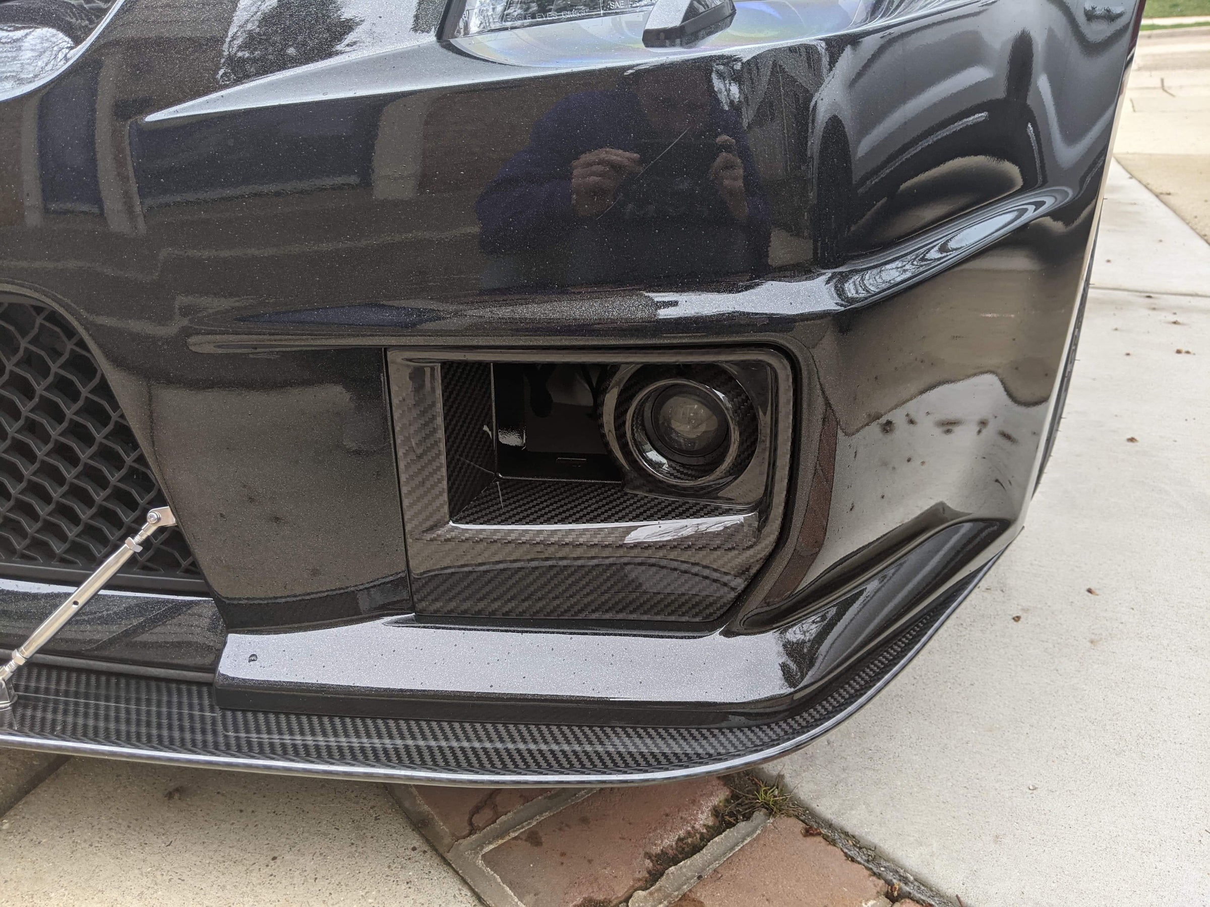 2009-2015 CTS-V V2 - Carbon Fiber Fog Light Bezels / Covers